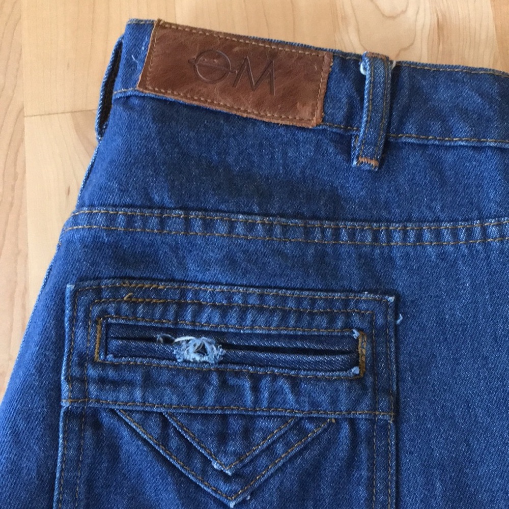 Objects Without Meaning distressed wide leg jeans - image 14